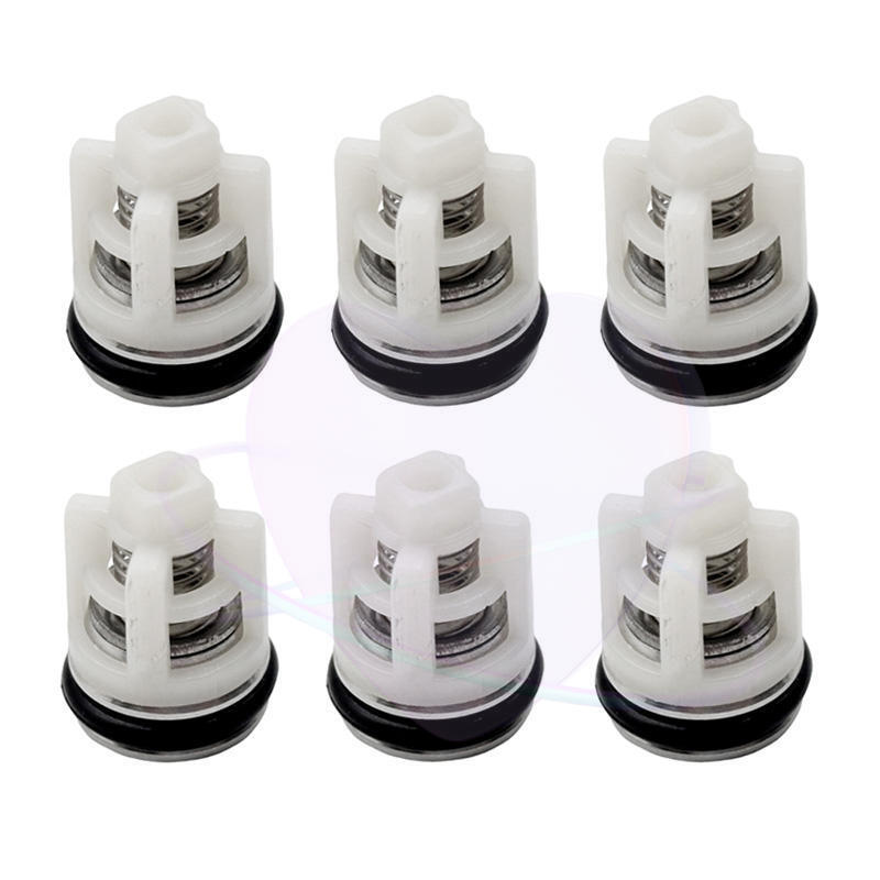 6x Check Valve Repair Kit For Washer Pump Universal OD: 0.5″ Length: 0.65″