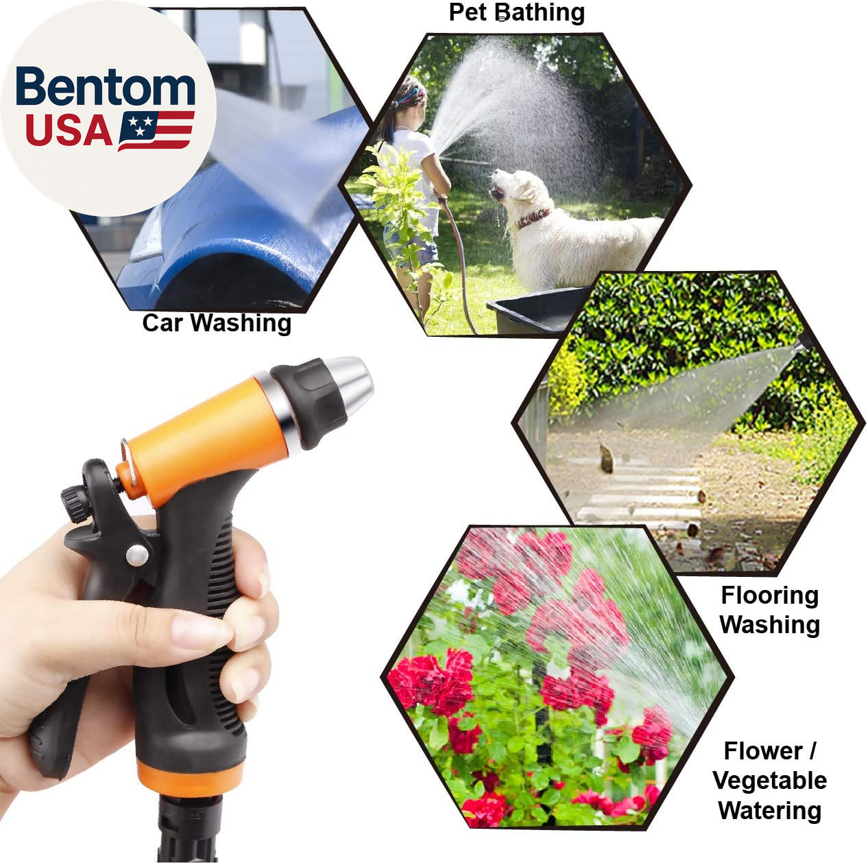 Portable Intelligent Electric Pressure Washer Pump 100W 160 PSI 12V Portable Pre