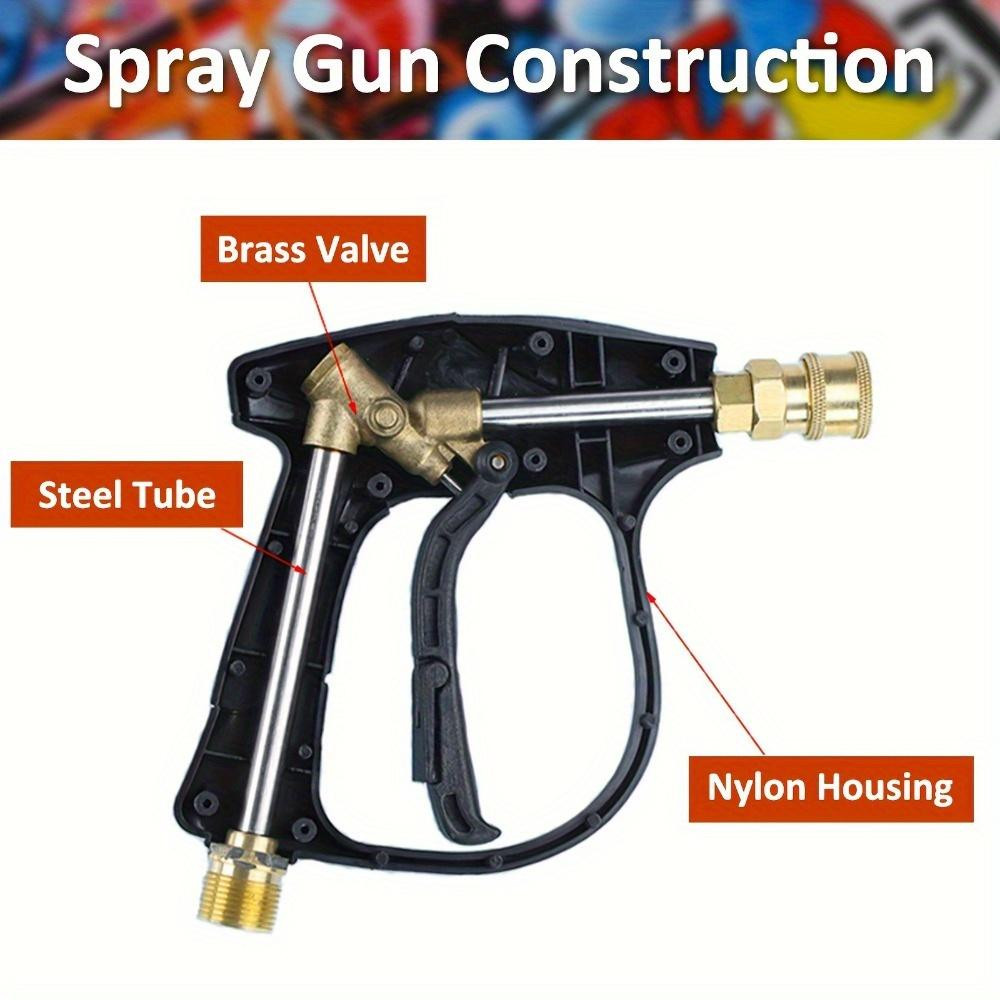 Personalized Graffiti Car Wash Spray Lance with 5 Tips Included