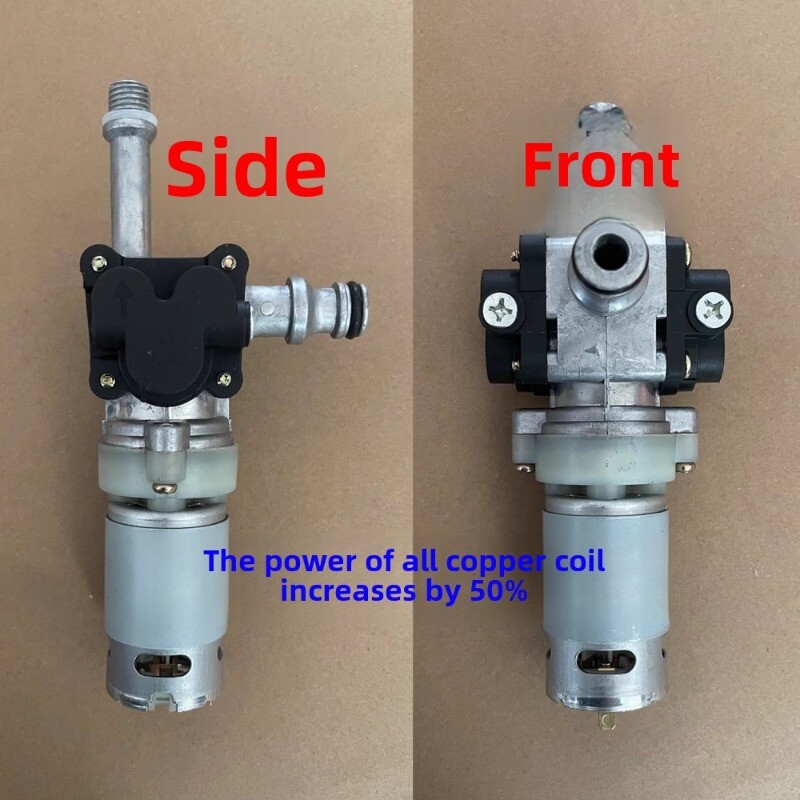 21V Zinc Alloy Plunger Pump Cordless High Pressure Cleaner Water Gun Motor