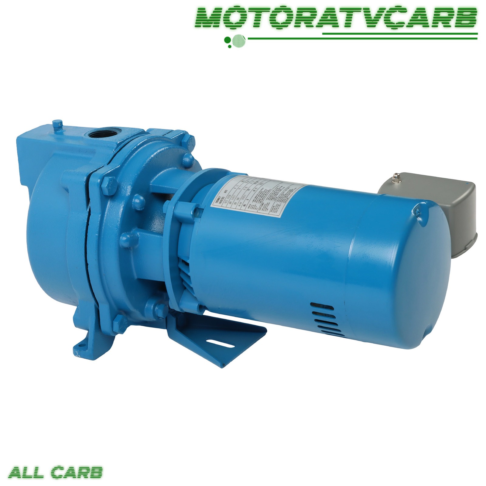 ALL-CARB 1/2 HP Dual Voltage 115/230 Volt Single Phase J5S Shallow Well Jet Pump