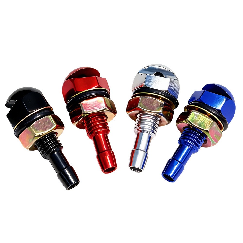 2X Universal Aluminum Windshield Wiper Water Jet Spray Washer Nozzle Of Vehicle