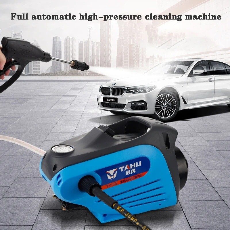 Car Wash Machine, High-Pressure 220V Household Use, High-Powered Washer