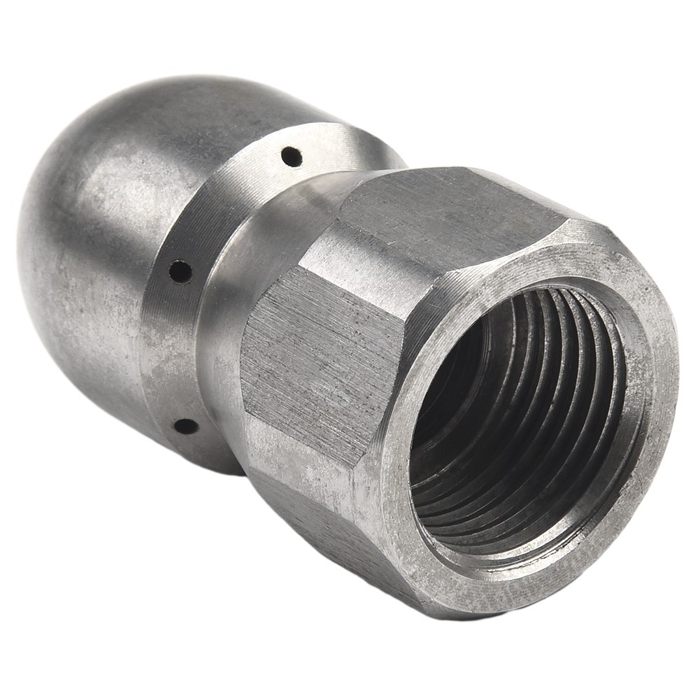 G1/2inch Pressure-Drain Jetter Hose Nozzle Flusher Pipe Nozzles For Heavy Dirty