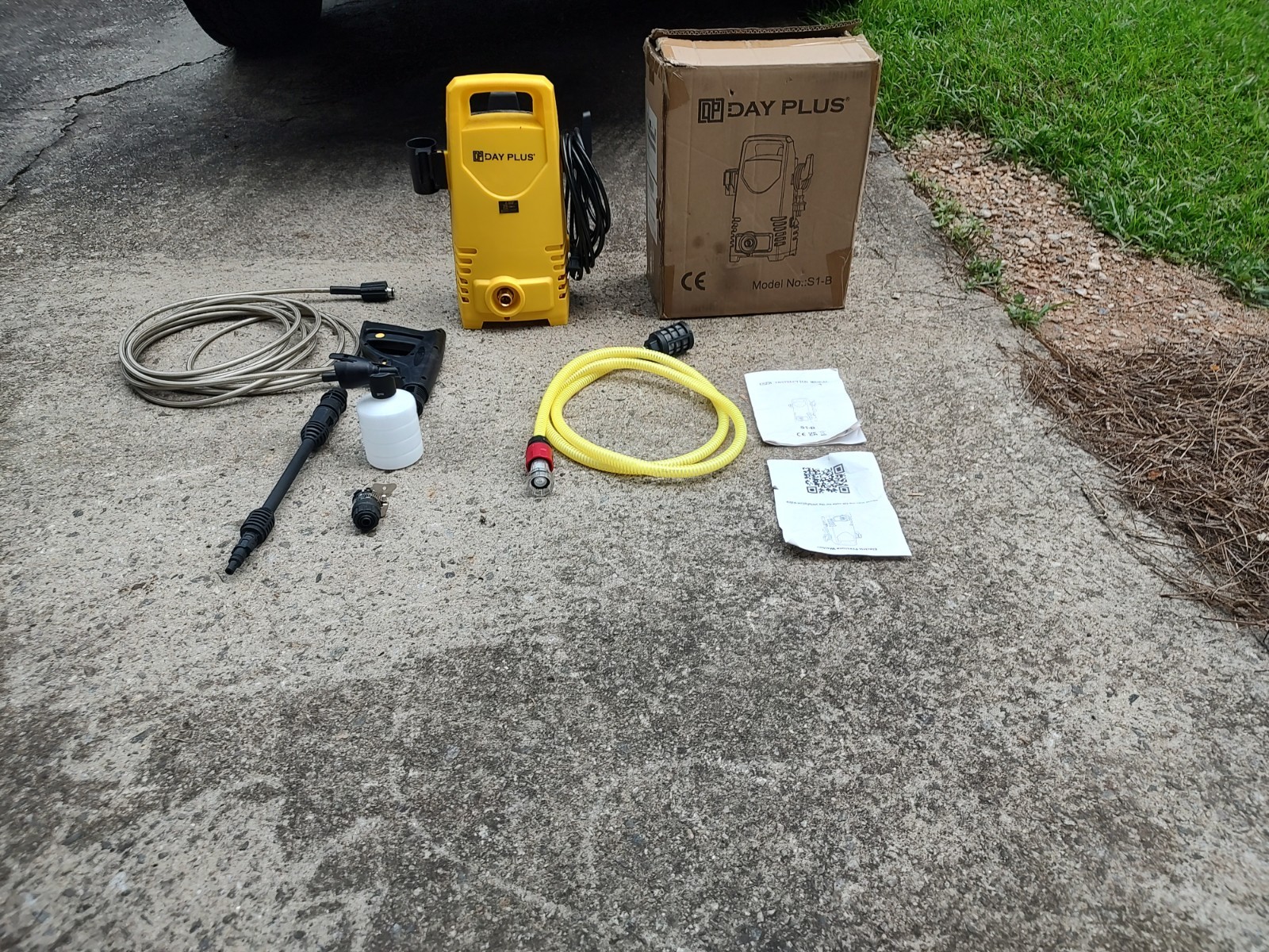 5000PSI Electric Pressure Washer Portable 5000W High-Power Car Cleaner Machine