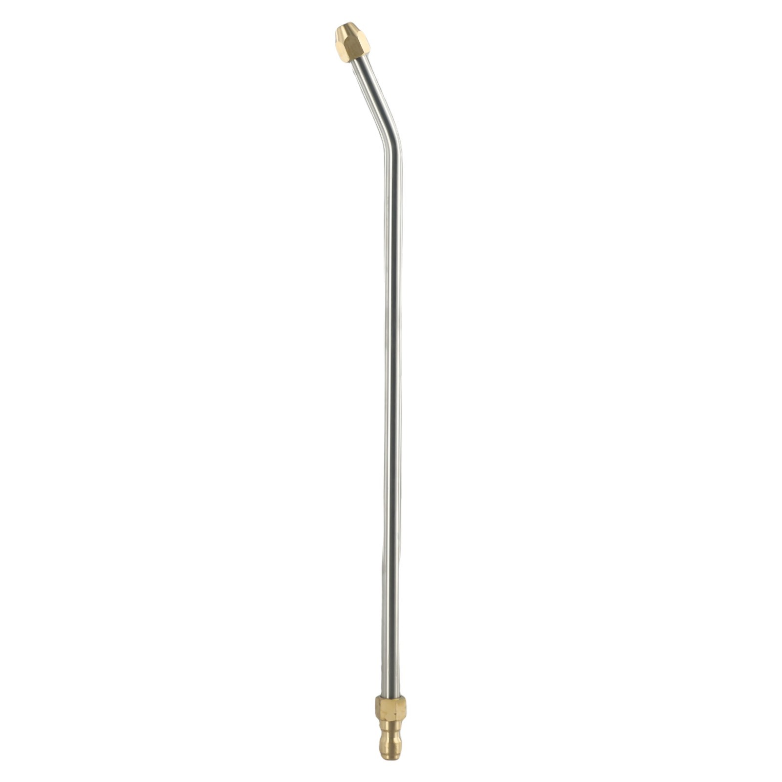 Flexible Stainless Steel Pressure Washer Extension Wand with Angled Nozzle