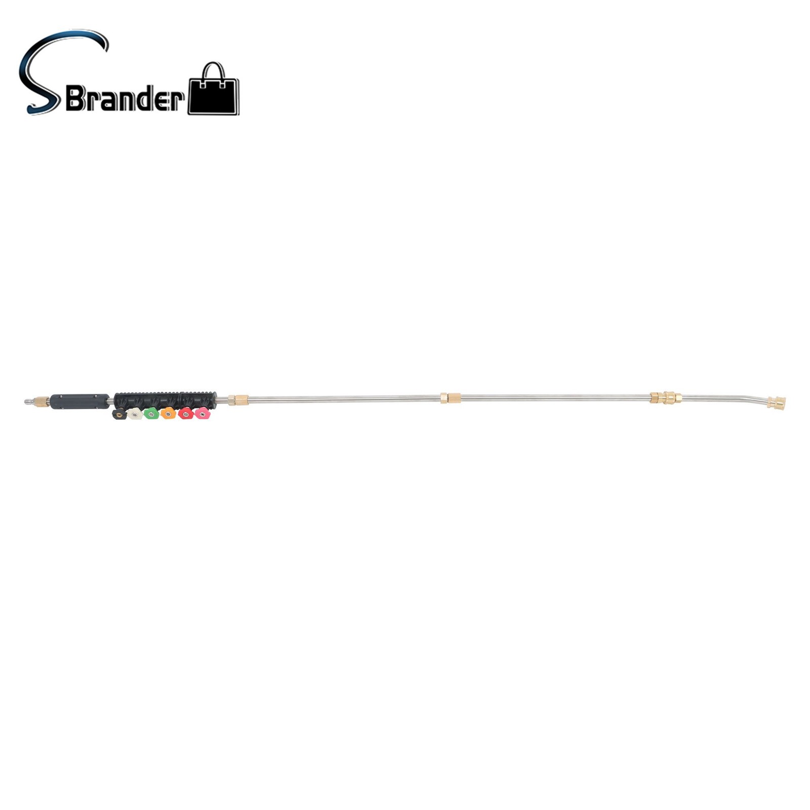 97 Inch Pressure Washer Extension Wand Replaceable Stainless Steel Power Washer