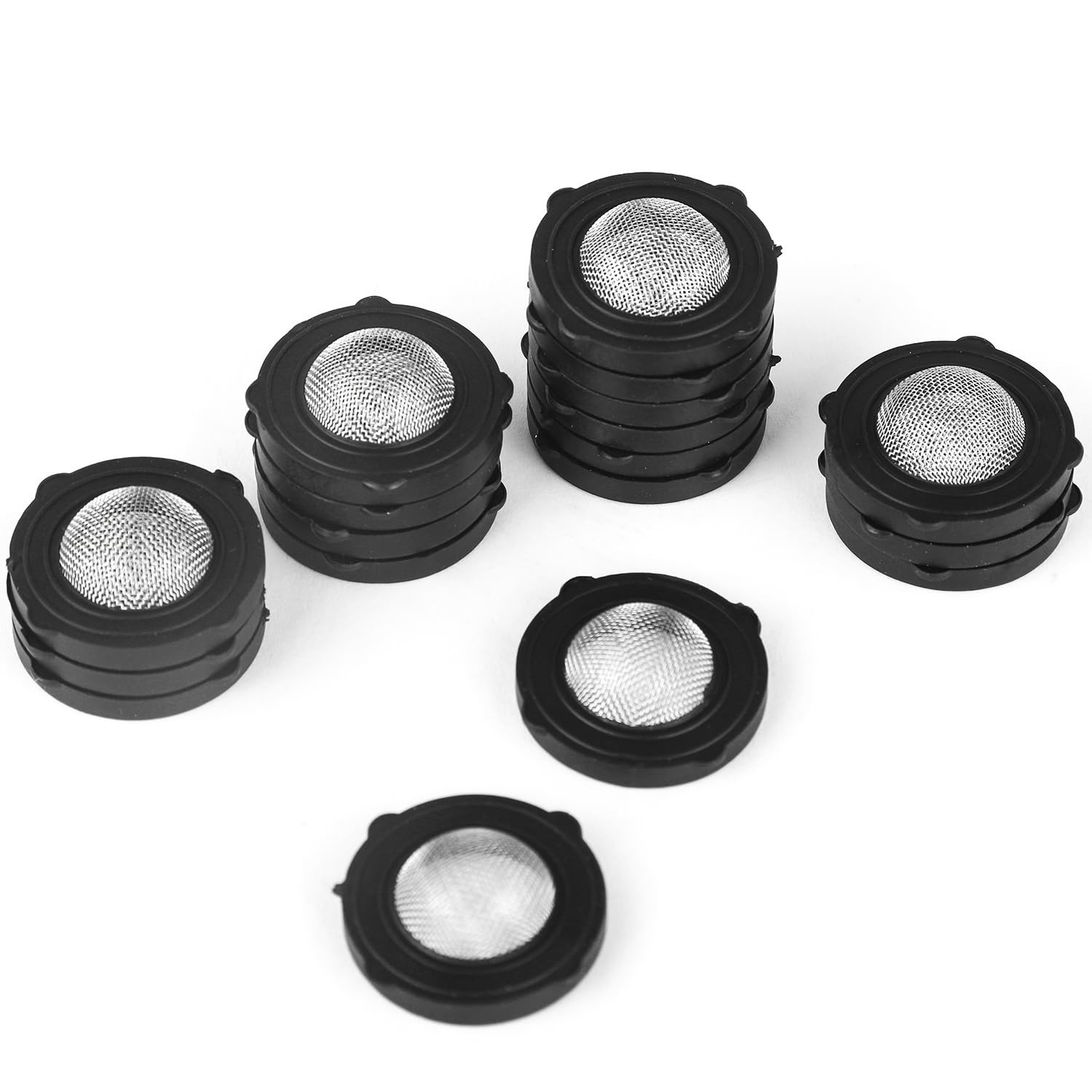 20PCS Hose Filter Washers Rubber Gaskets with Screen for 3/4in Hose Fittings New