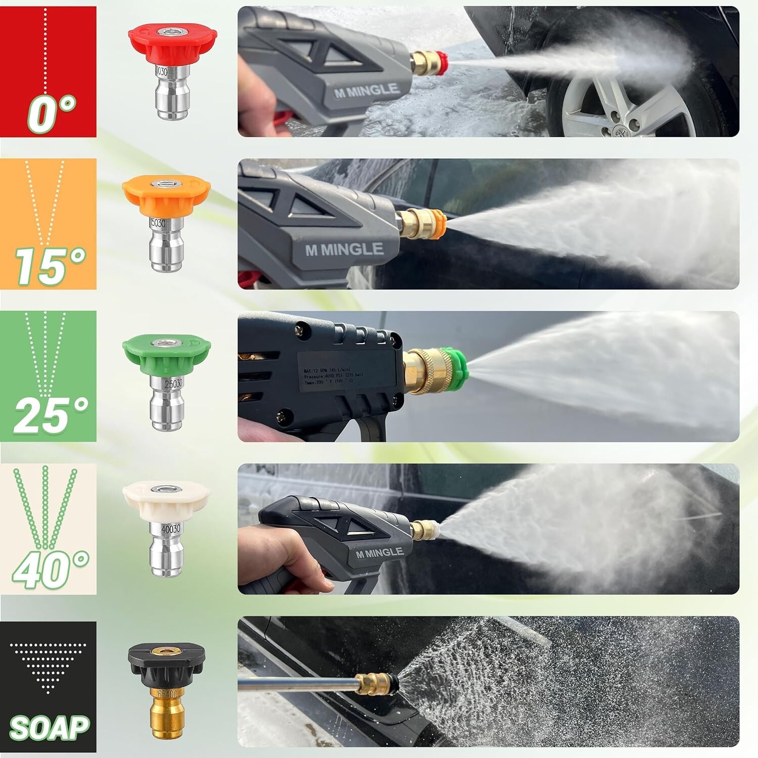 Efficient Dual-Lance Pressure Washer Wand: Switch Between Foam & Water Easily