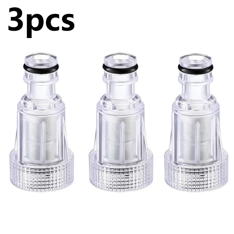 2PCS High-Pressure Car Clean Washer Water Filter Connection Fitting Tool Garden