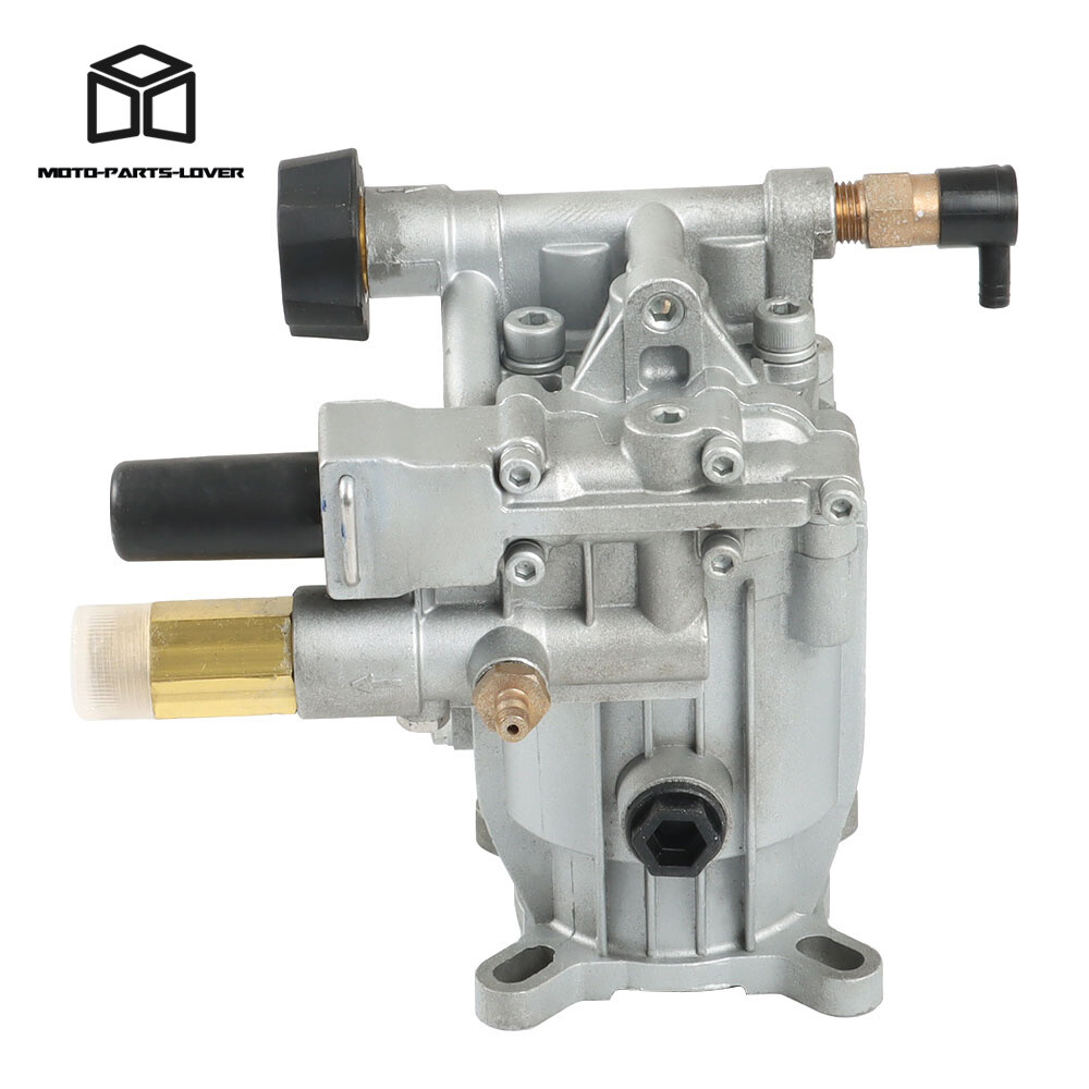 Pressure Washer Pump Horizontal 3/4″ Shaft – MAX 3000 PSI 2.5 GPM Oil Sealed