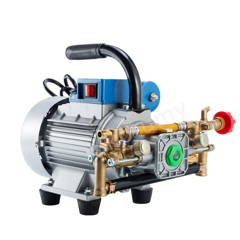 220V Electric Coil Sprayer High Pressure Agricultural Plunger Pump Irrigation