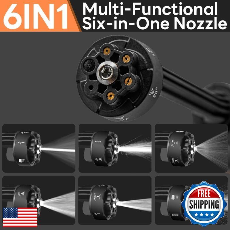 Portable Cordless Pressure Washer, 40000 mAh Battery Powered Pressure Washer