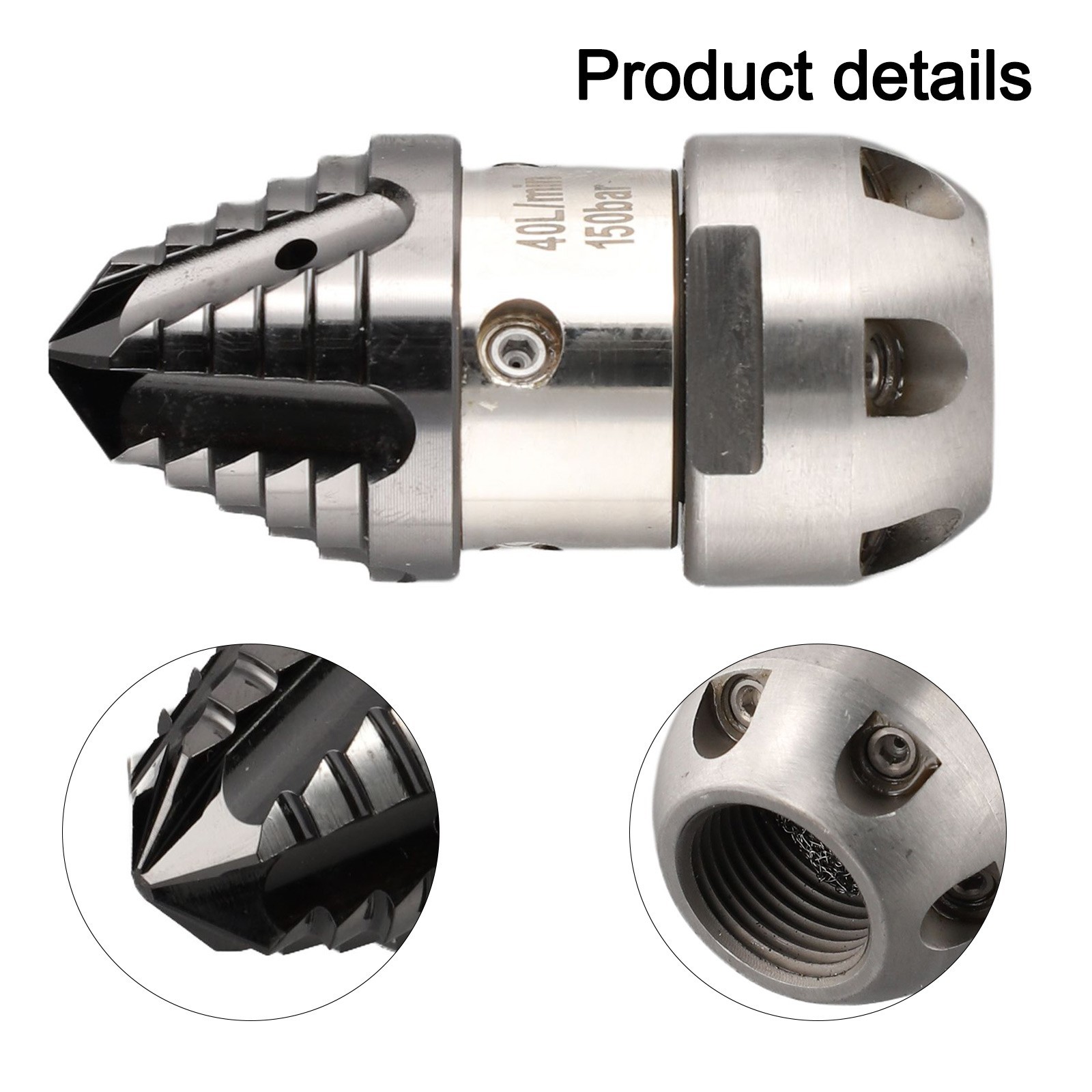 Professional Grade High Pressure Drain Jetting Nozzle Smooth Flow Assurance