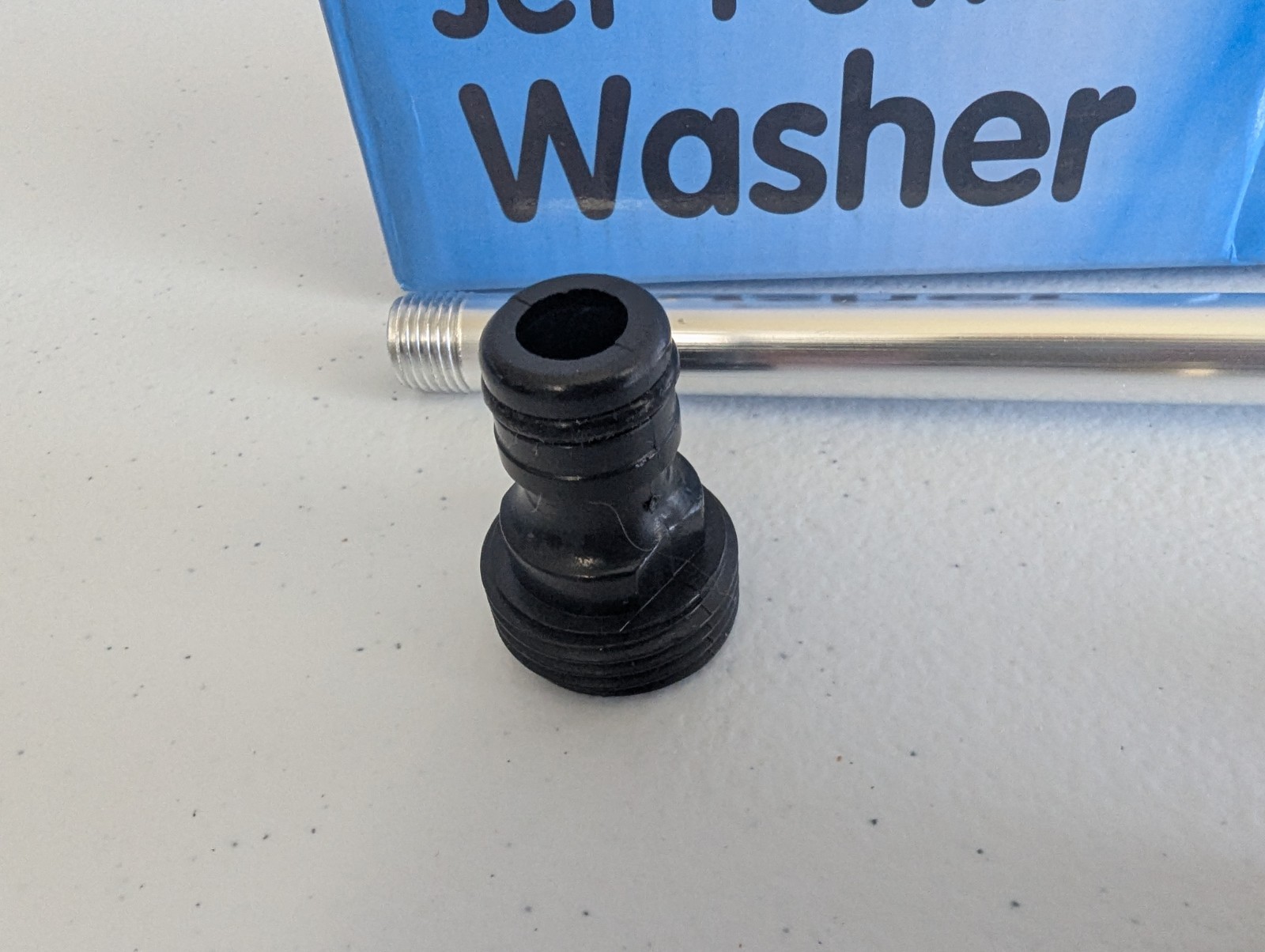 Jet Power Washer Wall Water Spray Gun Nozzle Wand Attachment High Hose