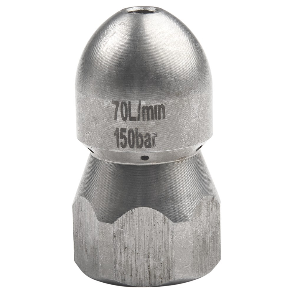 G1/2inch Pressure-Drain Jetter Hose Nozzle Flusher Pipe Nozzles For Heavy Dirty