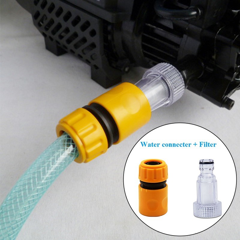 Car Washer Adapter Pressure Water Pipe Quick Connector Tube Fitting Tap Adapter