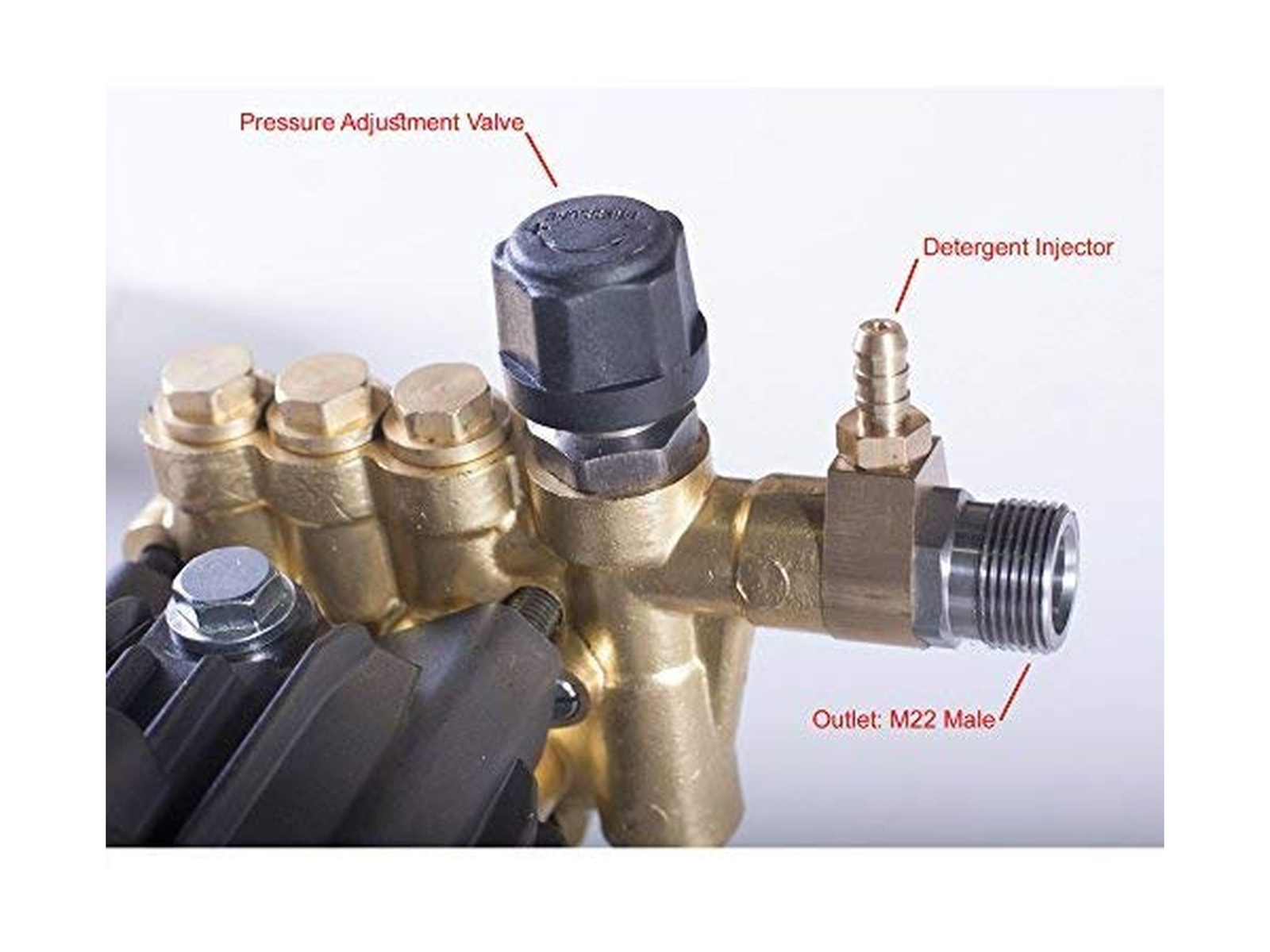 Canpump CH 2830 G: 2800 psi @ 3 US gpm, 3/4-in Shaft Pressure Washer Pump