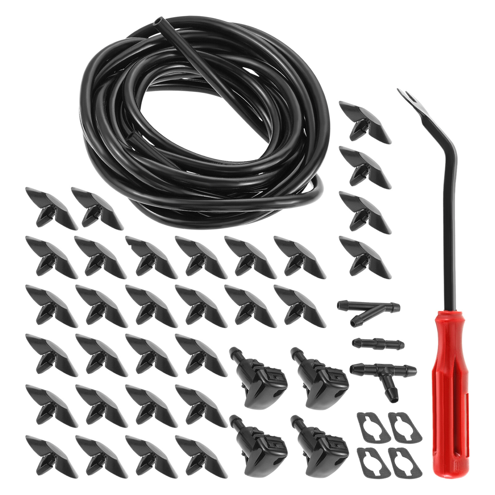 4Pcs Car Windshield Washer Nozzles Kit 4805742AB for Dodge 2008-2011 Avenger