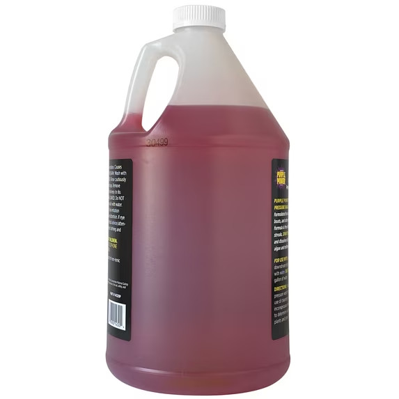 (8 pack) Purple Power Heavy-Duty Vehicle and Boat Pressure Washer Fluid, 1 Gallo