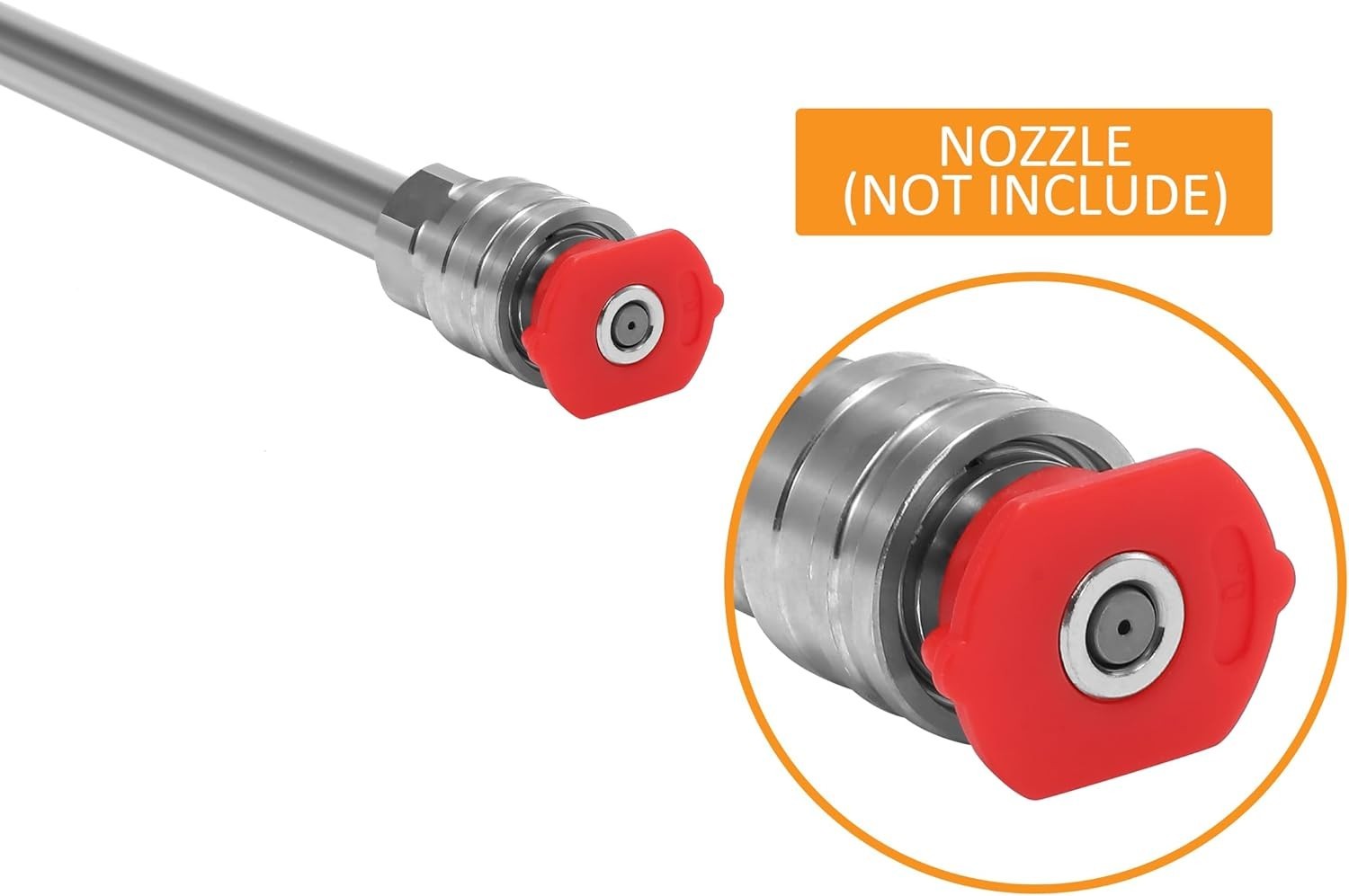 Stainless Steel Extension for Pressure Washer