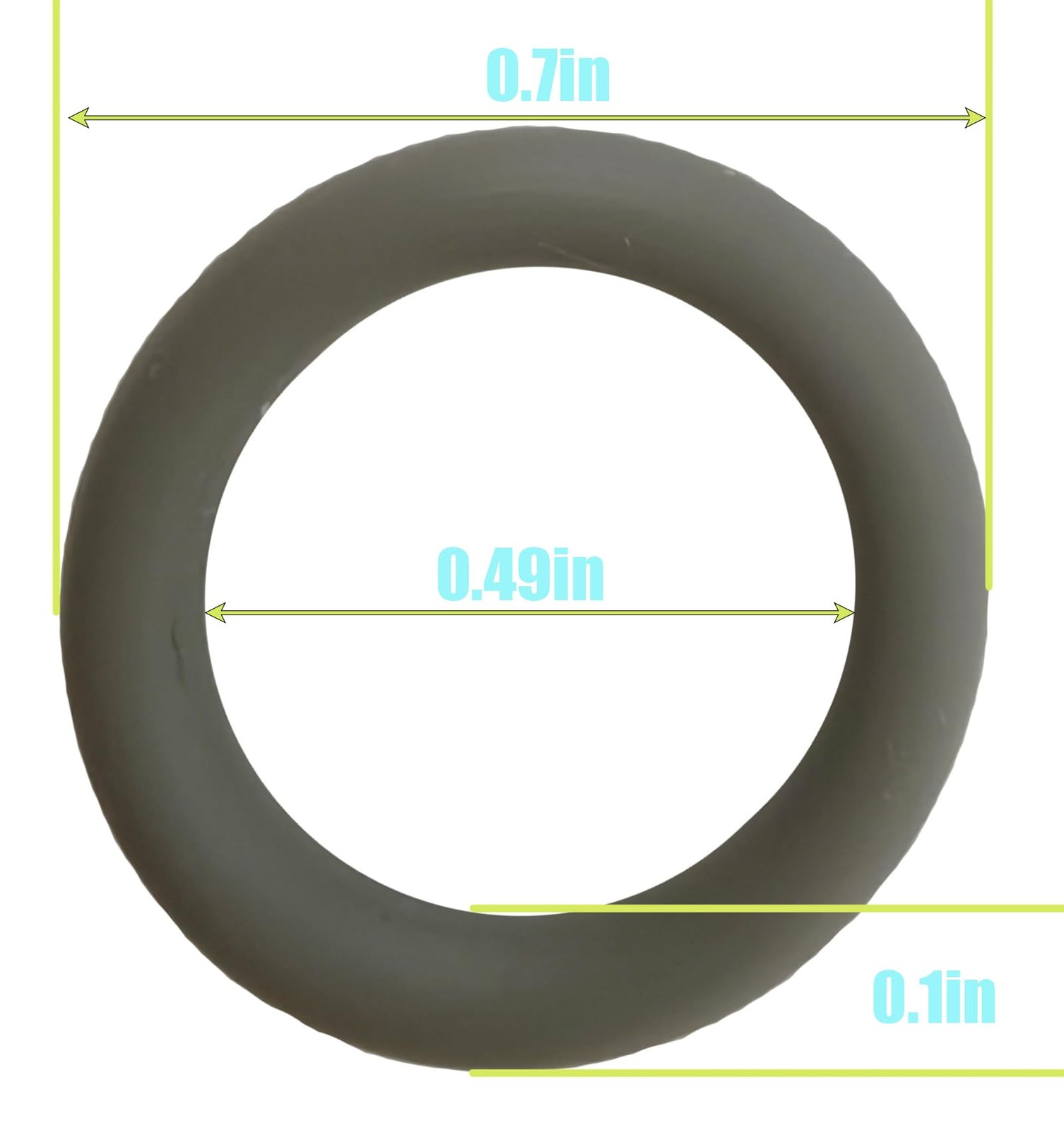3/8″ Pressure Washer Quick Coulper O-Rings New Grey Seal Kits (100/Pack)