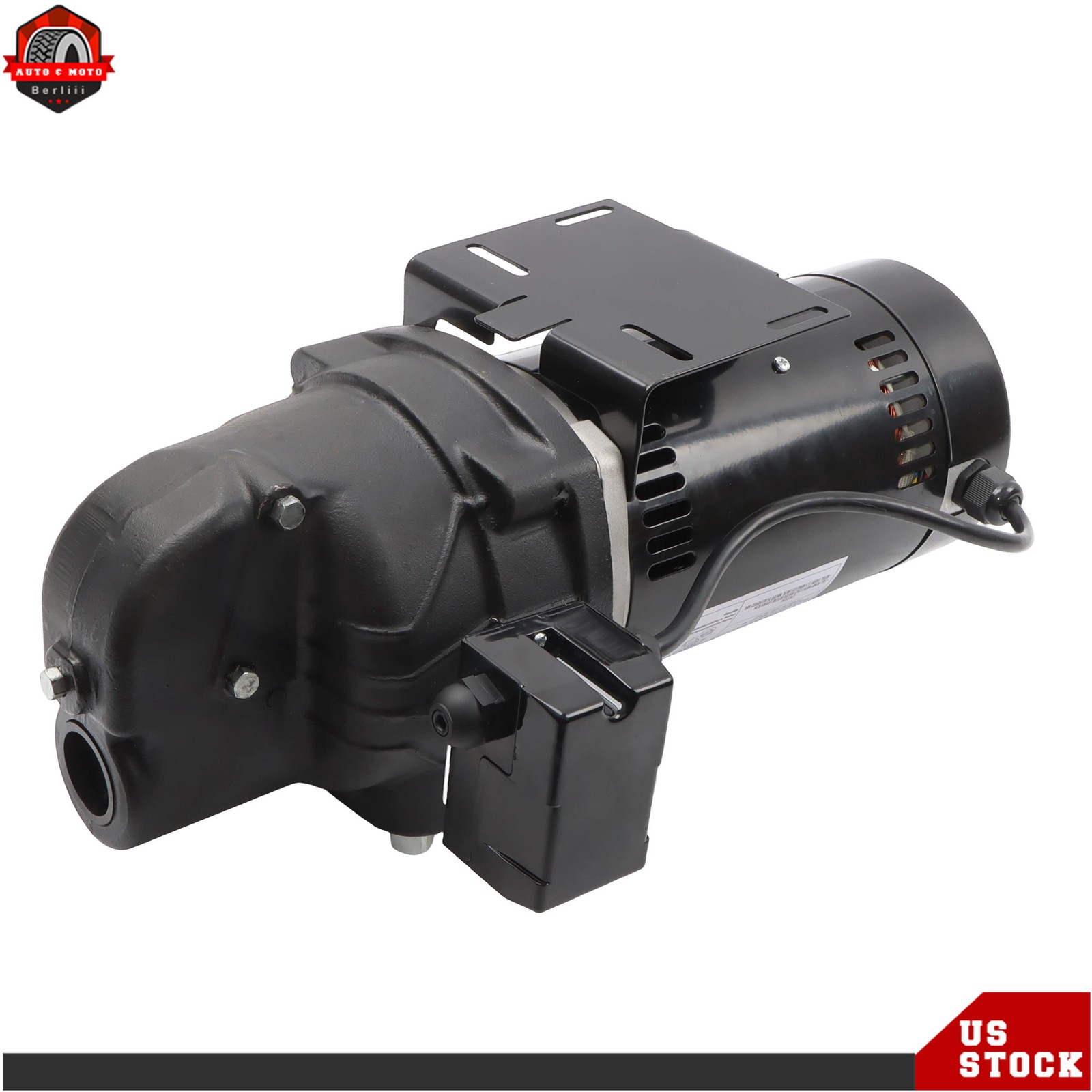 Heavy Duty SWS100 1 HP 1PH Shallow Well Jet Pump Up to 510 GPH 115/230V 3480RPM