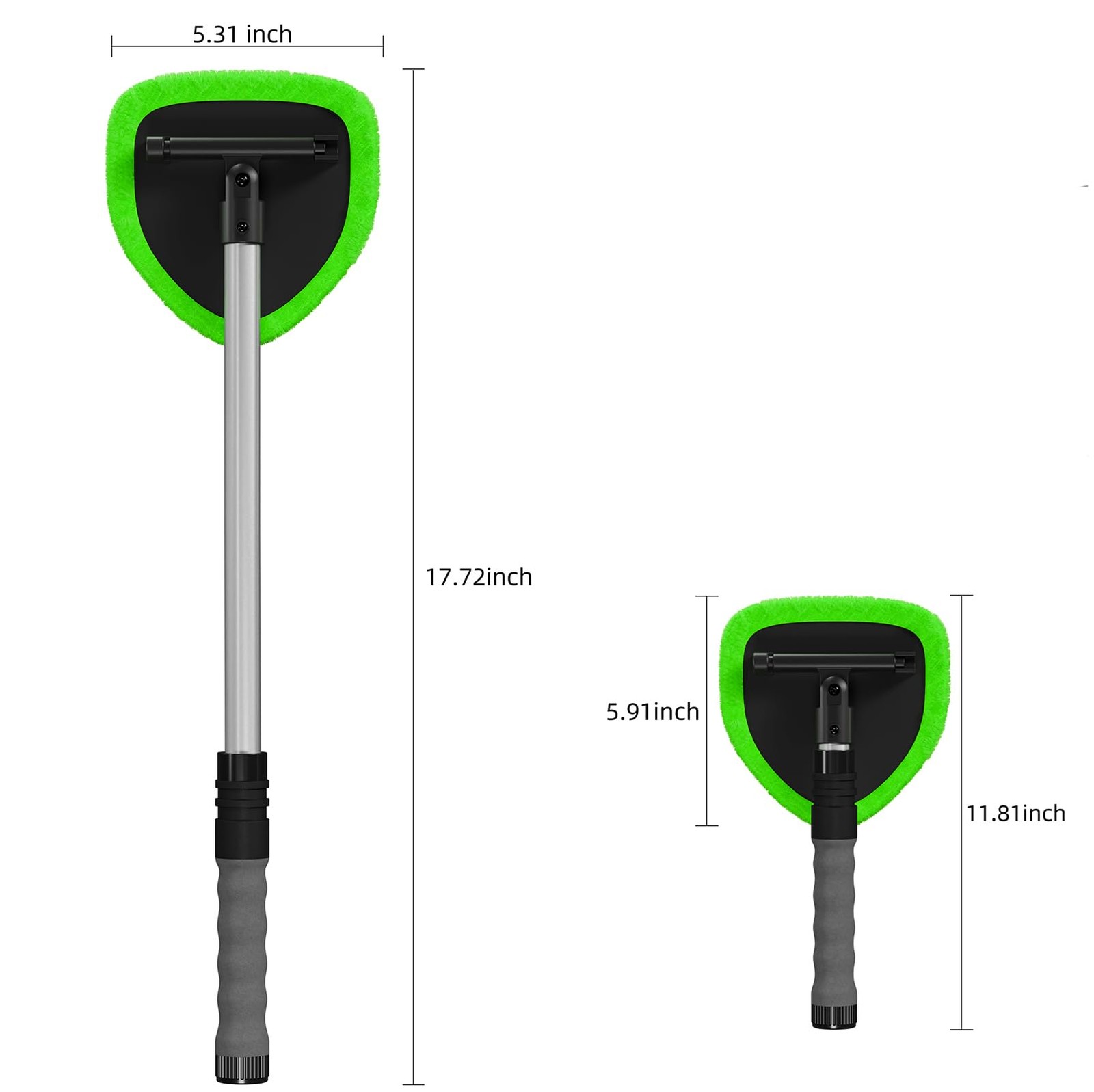 Windshield Cleaning Tool, Car Window Cleaner Windshield Cleaner with 4 Reusab…