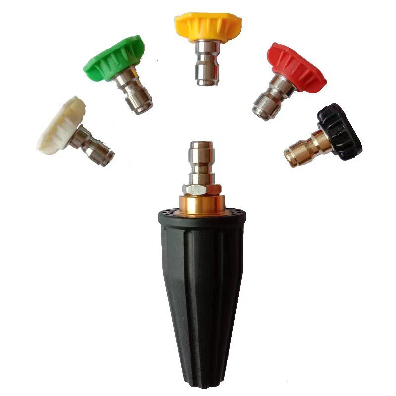 4.0GPM High Pressure Washer Rotating Turbo Nozzle Spray Tip 4000PSI 1/4″ Quick