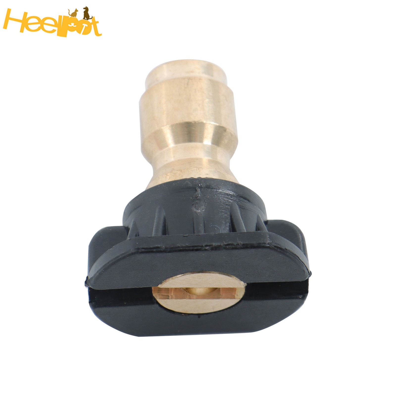 1/4 In Quick Connect W/ 5 Spray Nozzles Rotating Turbine Nozzle Set 3600 Psi