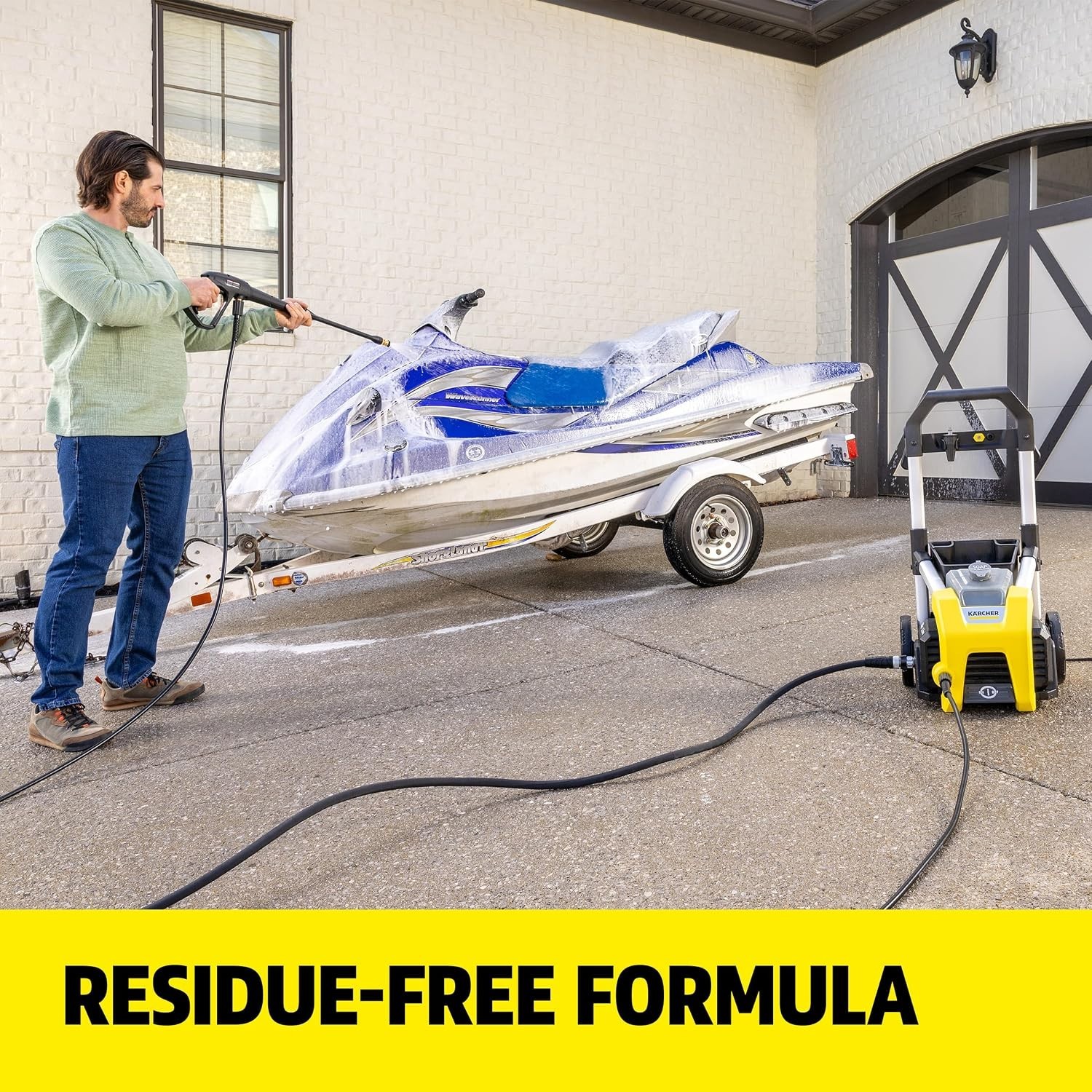 Ultimate Vehicle Wash & Wax Concentrate – Compatible with Most Pressure Washers
