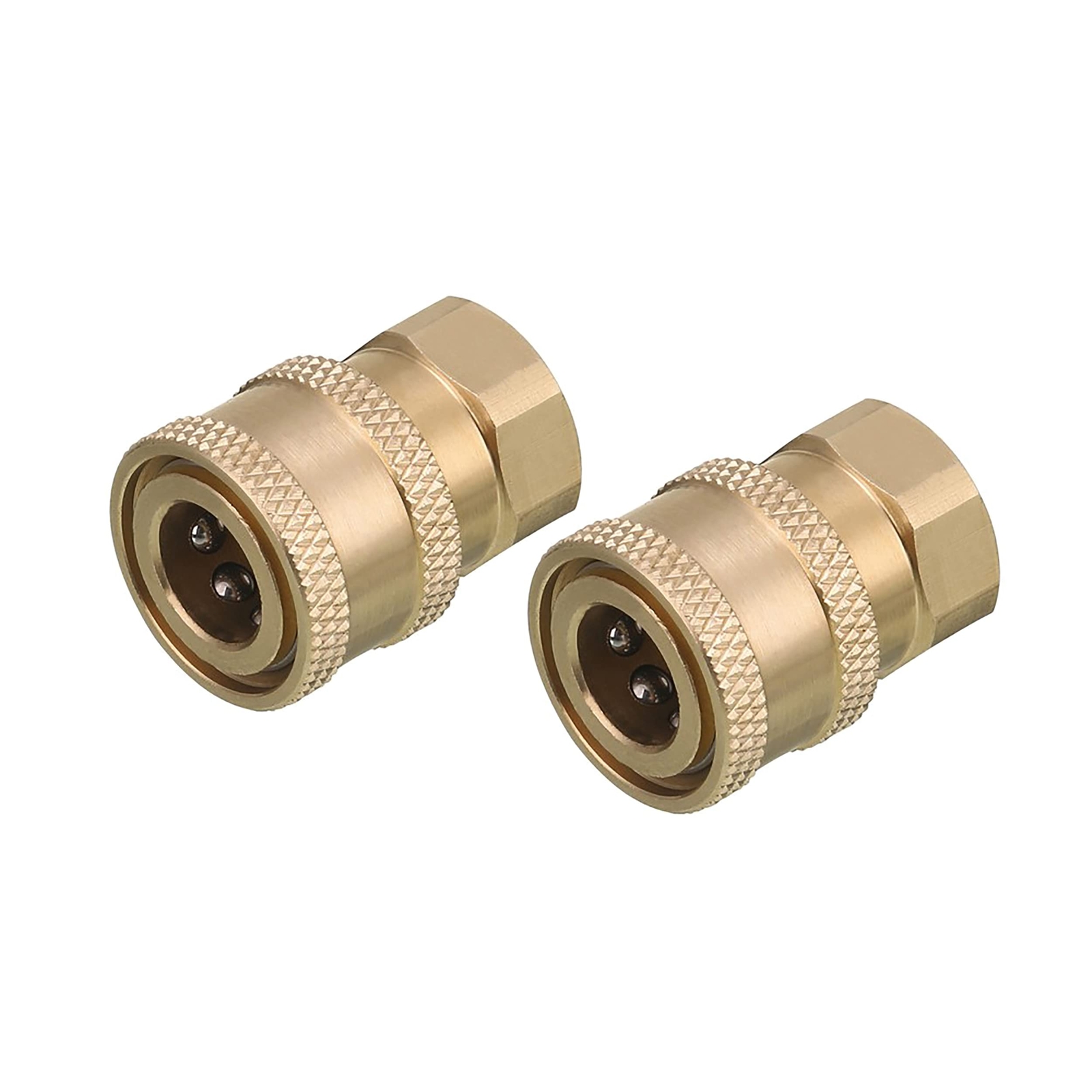 Pressure Washer Coupler Brass Fittings 1/4 Inch Quick Connect to Female NPT 5…