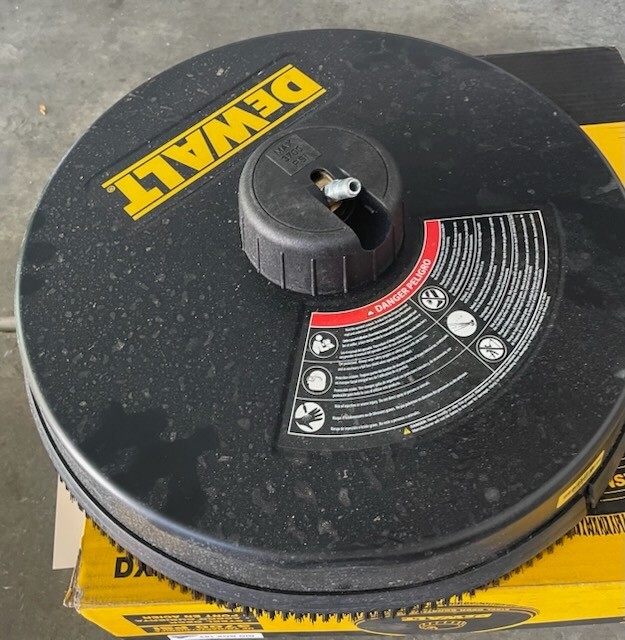 DEWALT DXPA37SC 18″ Surface Cleaner for Pressure Washer Steel Deck 3700 Psi