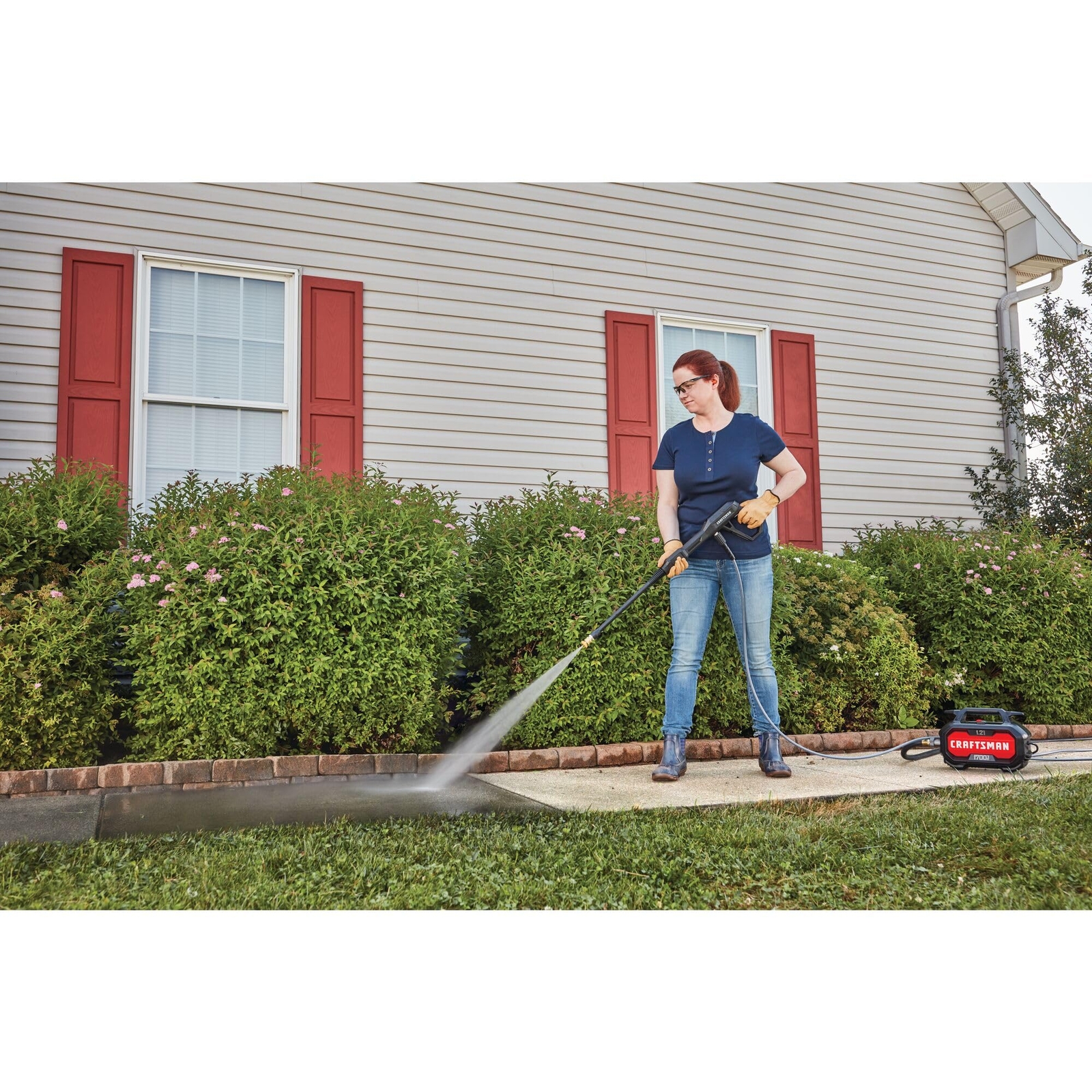 CRAFTSMAN Electric Pressure Washer, Cold Water, 1700-PSI, 1.2-GPM, Corded (CMEPW