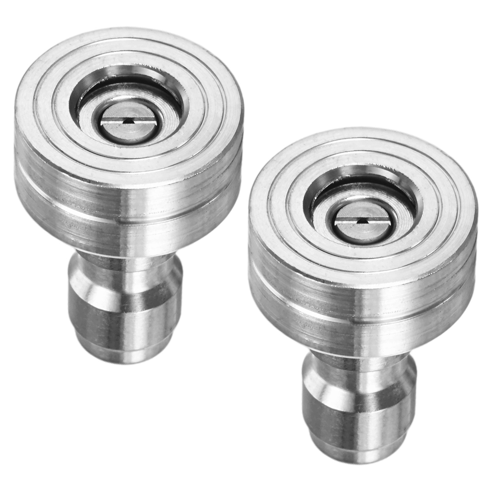 2-Pack 25 Degrees Pressure Washer Nozzle Tips, 1/4 Inch Quick Connect, 1.000mm