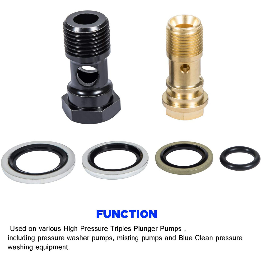 For Annovi Reverberi XM RK Series AR2119 Gymatic 3/B Unloader Mounting Bolt Kit
