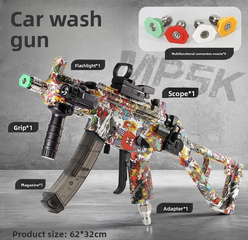 AK47 High-Pressure Washer Gun for Car Washing Detail Cleaning