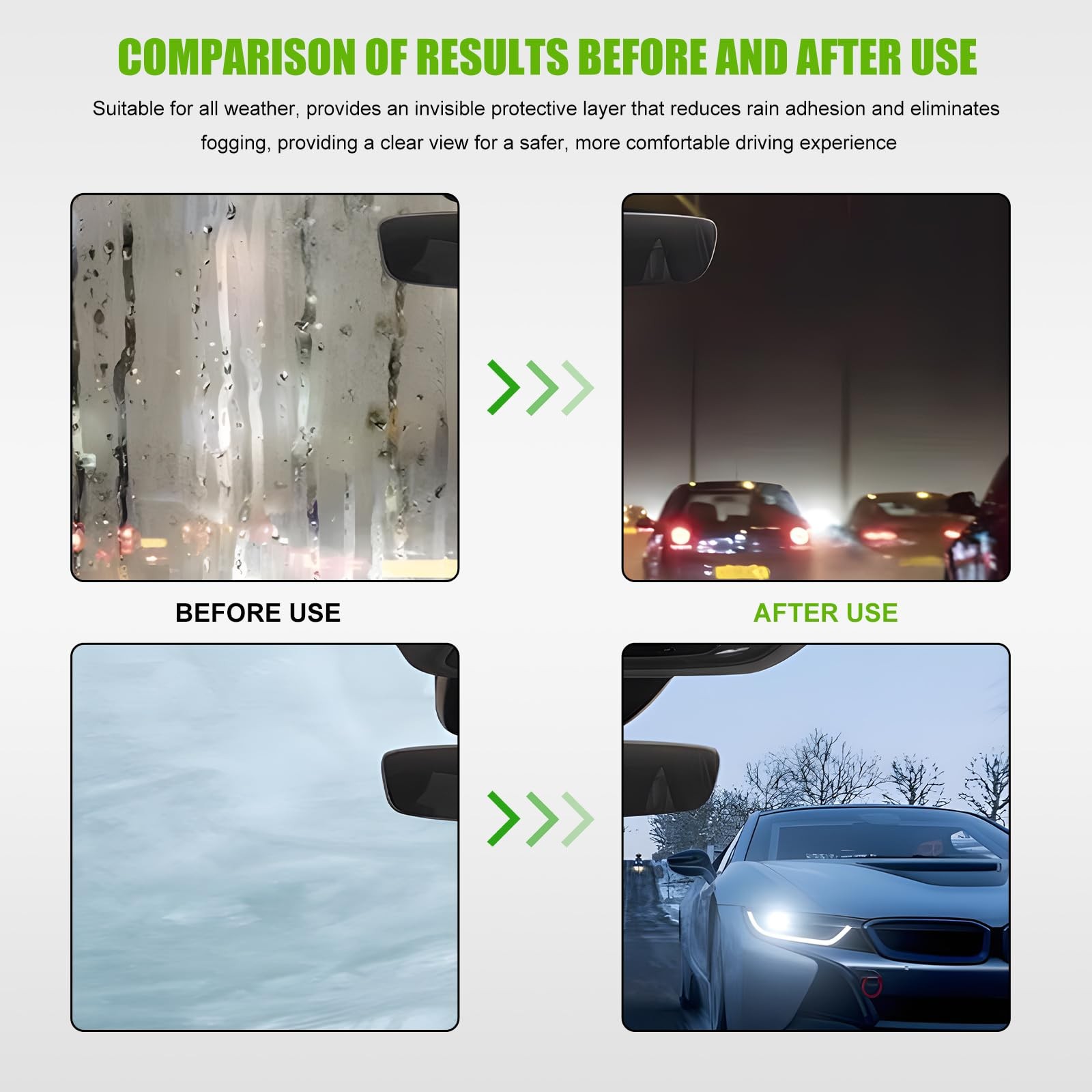 MTRPS 2PCS Automotive Oil Film Cleaning Brush, Professional Grade Windshield…