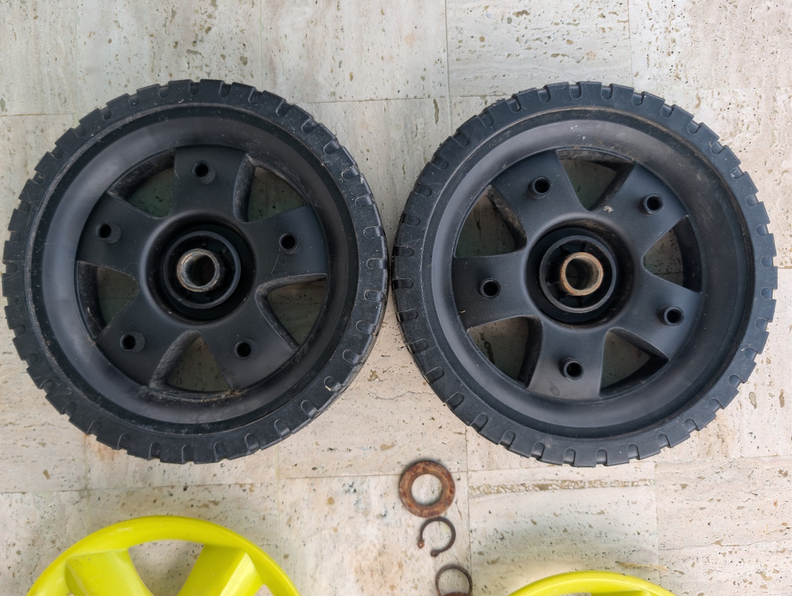 SUNJOE SPX3000 Pressure Washer Replacement Wheels Complete