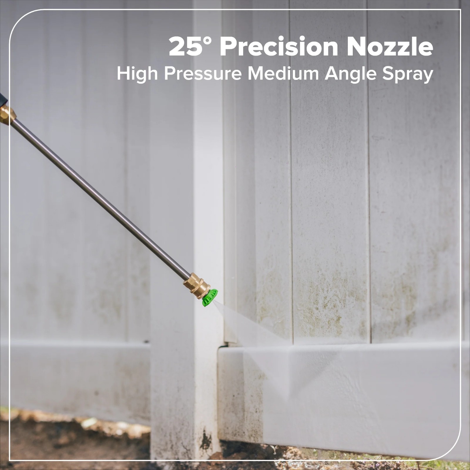 Greenworks 2400PSI Brushless 1.2GPM Four-Wheel Electric Pressure Washer