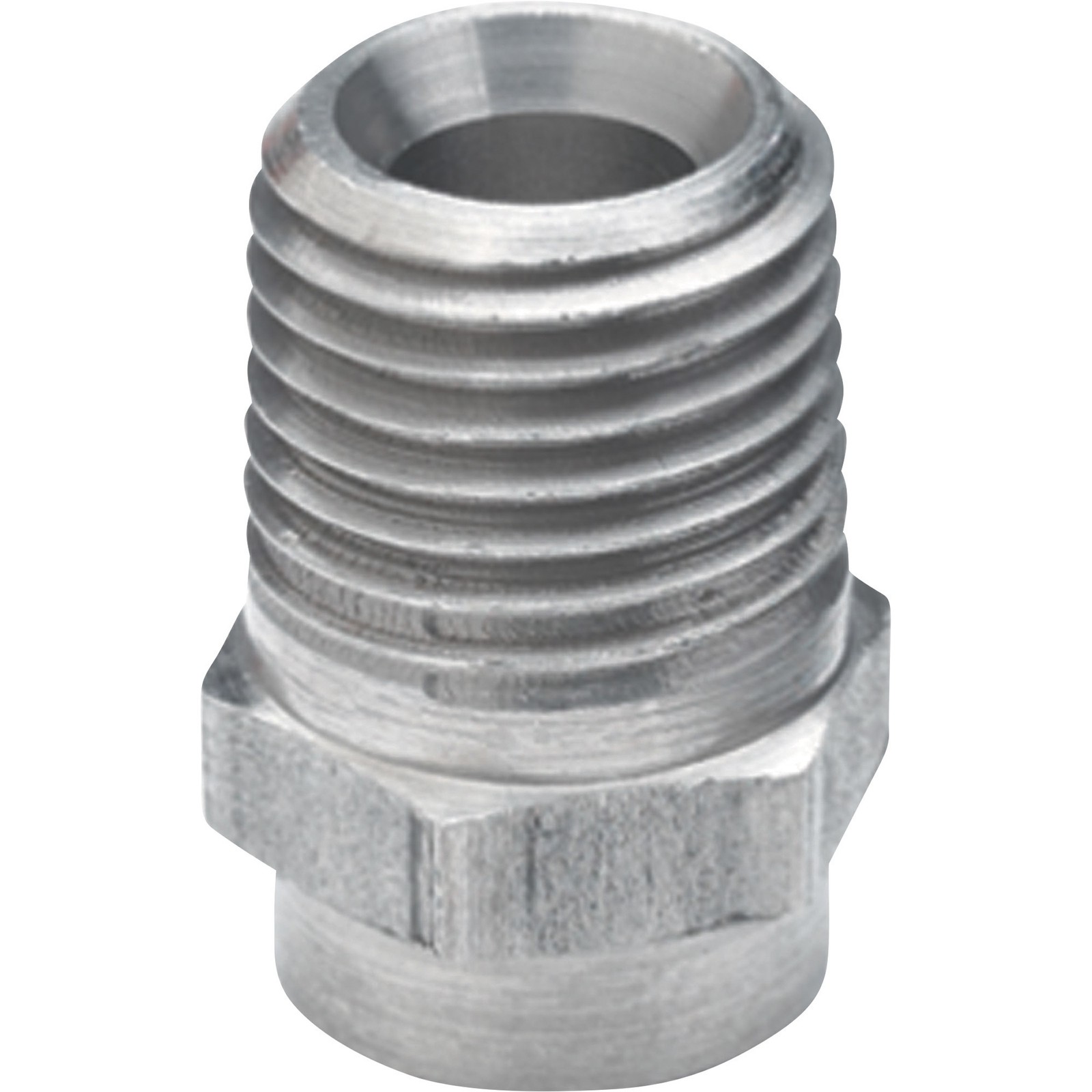 NorthStar Pressure Washer Spray Nozzle, 1/4in. NPT-M, Size 7.0, 25° Spray, SS