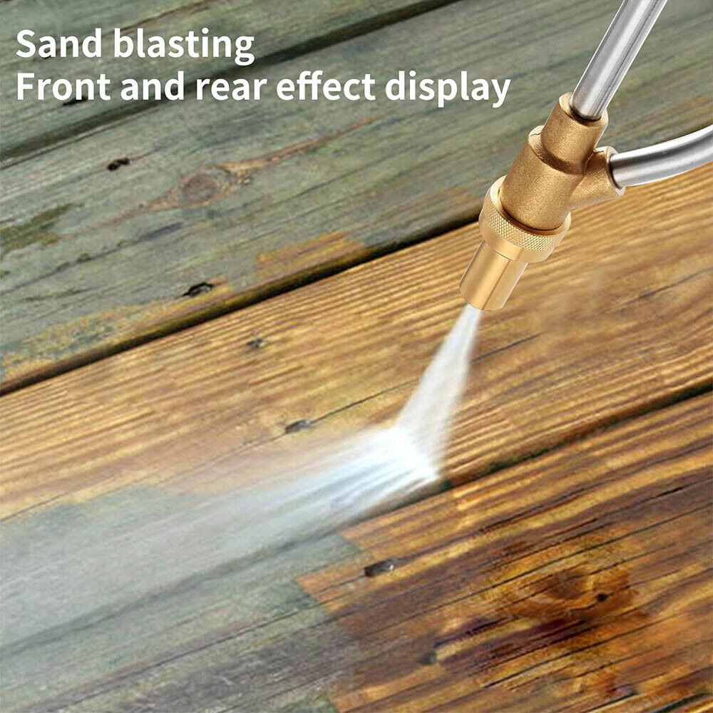 5000 PSI Sandblasting Kit for Pressure Washer Sand Blaster Attachment Power US