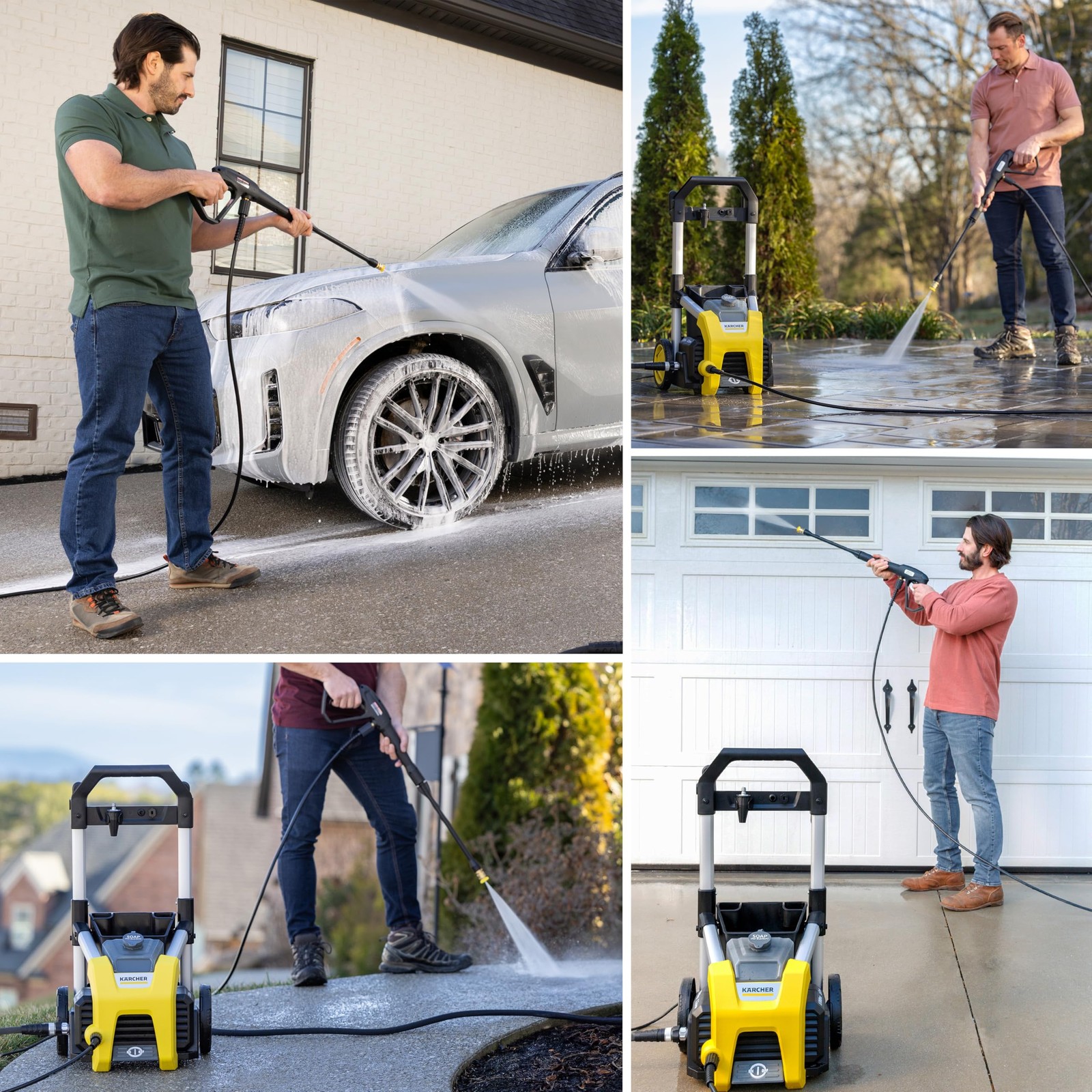 KÄRCHER K1700 Yellow Pressure Washer 1.2 GPM