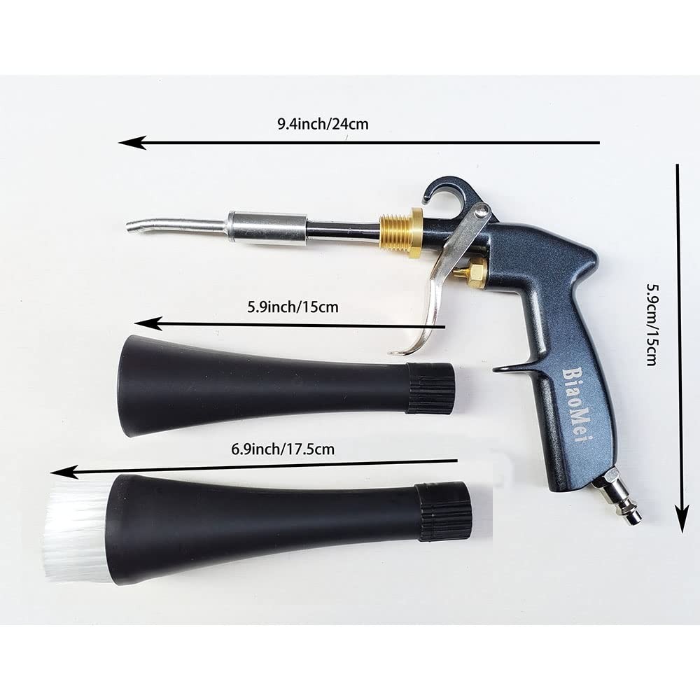 BIAOMEI High Pressure Car Interior Cleaning Gun Automobile Detailing Cleaning…