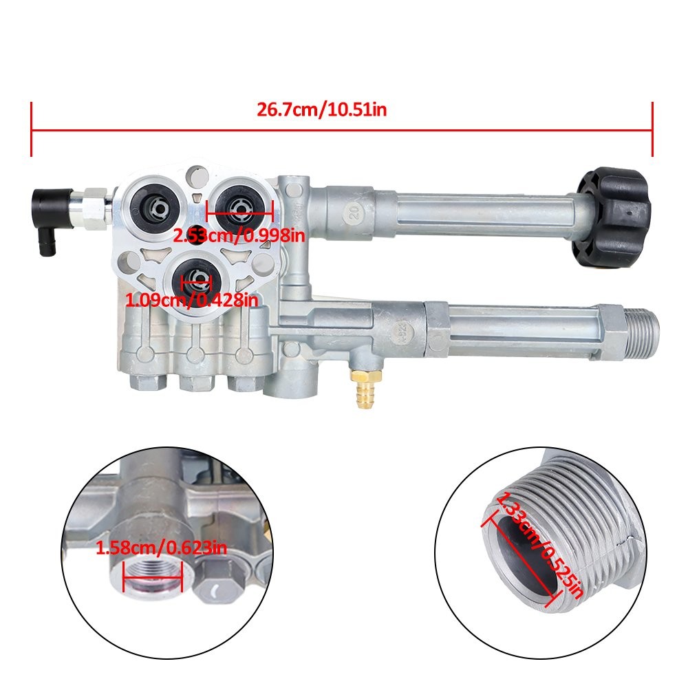 Washer Pump For Sears SRMW22G26 Complete Pump Head Assy RMW22G24 AR42518 AR43061