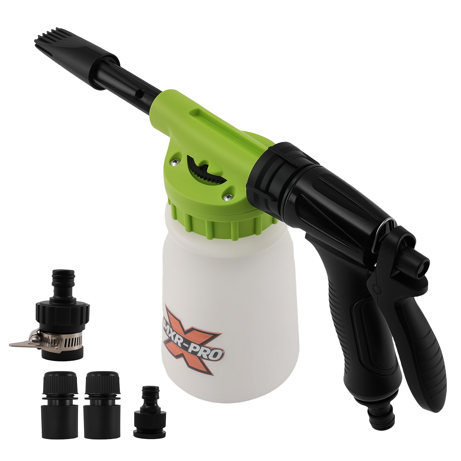 1L Car Wash Foam Gun for Car Wash Hose Quick Connector 5/8′ Leak-Free Nozzle