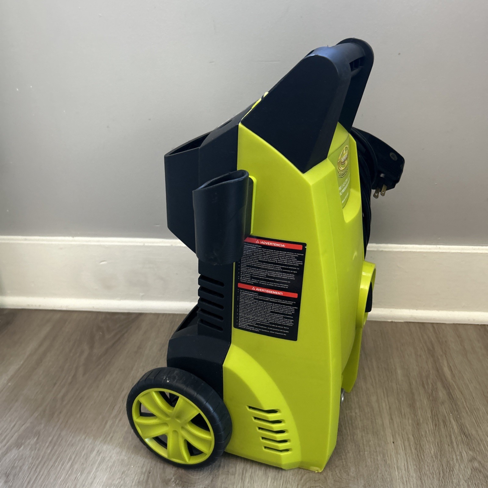 Sun Joe Electric Pressure Washer ONLY 1.1 GPM SPX1000 Portable Water Cleaner