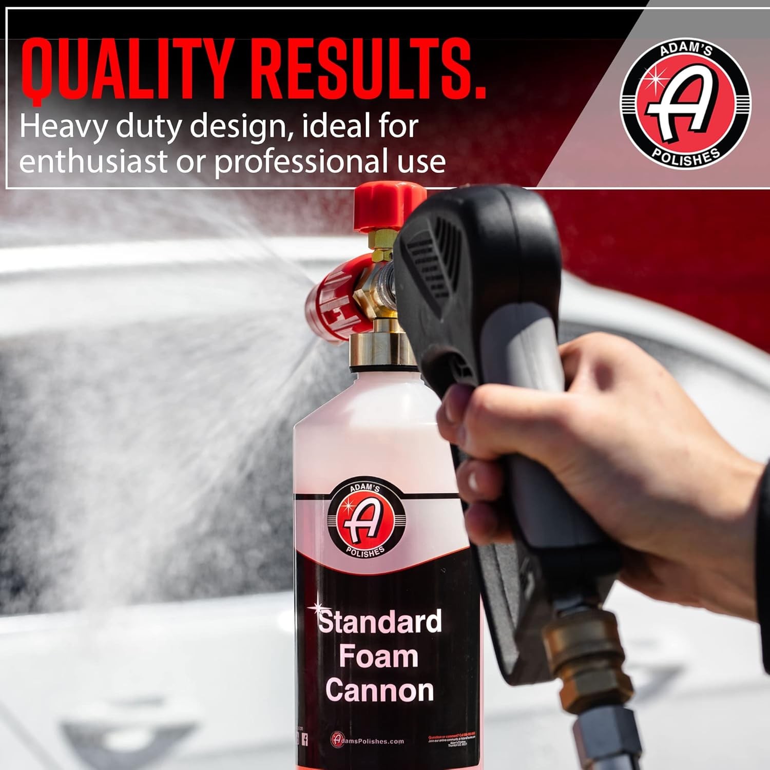 870 PSI Standard Foam Cannon – 35 Ounce Soap Sprayer for Pressure Washer