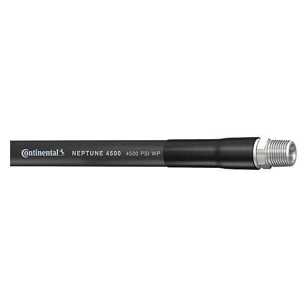 Continental Black Neptune Hose, 4500 PSI, 3/8″ x 100 Ft, Wrapped Cover