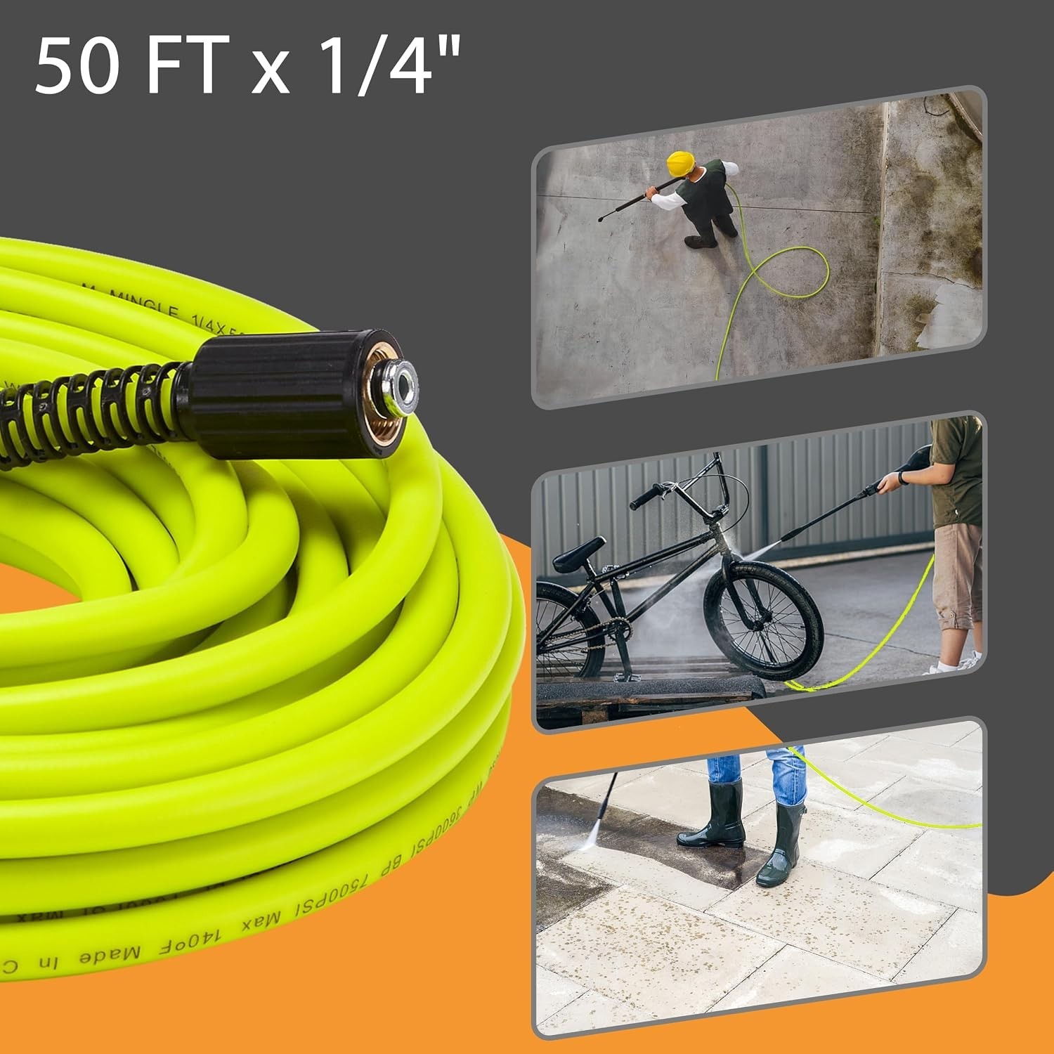 3600PSI High Pressure Quick Connect M22 14mm